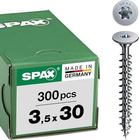 Spax WIROX A9J 4CUT T-STAR plus T10 Universalschraube, 3.5x30mm, 300 Stück