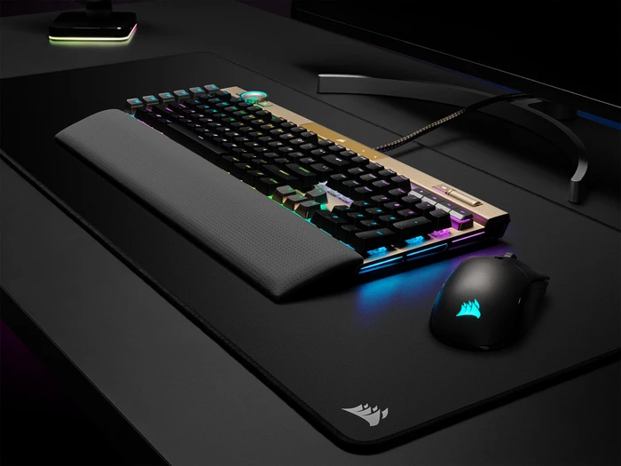Corsair Gaming K100 RGB Midnight Gold, Corsair OPX, USB, US