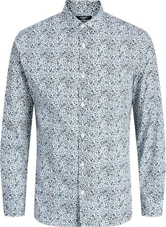 Jack & Jones Slim Fit Hemd langarm goblin blue (Herren)