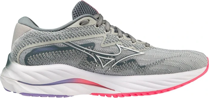 Mizuno Wave Rider 27 pblue/white/h-vpink (Damen)