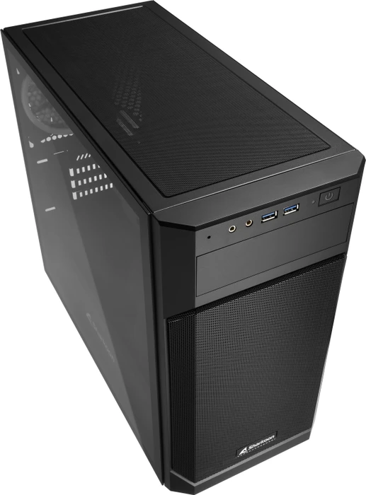 Sharkoon V1000 RGB, Glasfenster