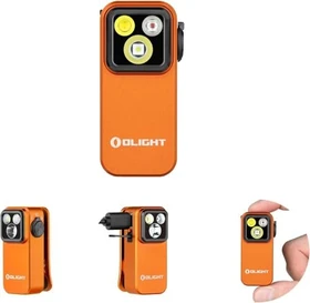 OLight Oclip Pro Mini Taschenlampe orange