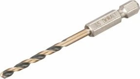 DeWalt DT20603 Black & Gold HSS-G Spiralbohrer, 3.5x29x76mm, 1 Stück