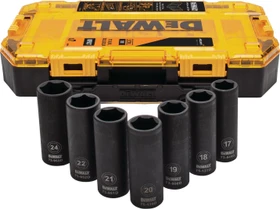 DeWalt DT70905 Steckschlüsselsatz inkl. Werkzeugbox, 7-tlg. MCLAREN Design