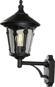 Konstsmide Virgo E27 24cm Wandleuchte schwarz