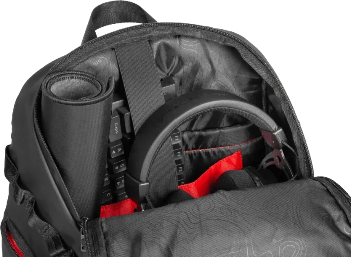 Genesis Pallad 420 Gaming-Rucksack, schwarz