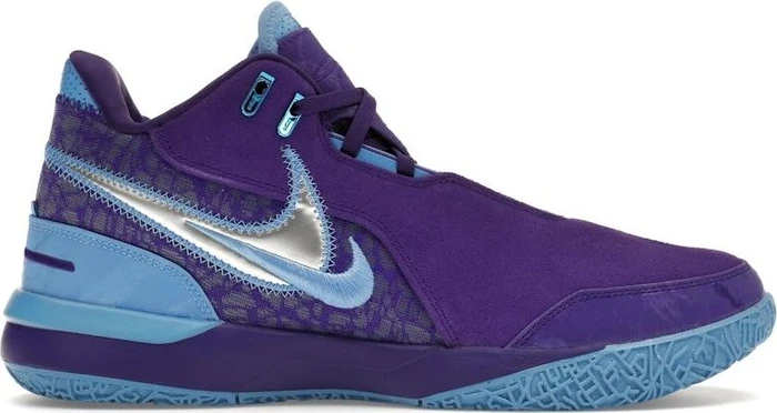 Nike LeBron NXXT Gen AMPD field purple/university blue/metallic silver (Herren)