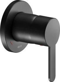 Keuco IXMO 59551 Einhebelmischer Wandmontage Unterputz IXMO Flat schwarz matt