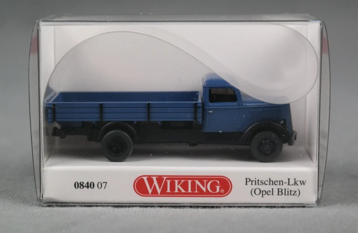 Wiking Pritschen-Lkw (Opel Blitz) fernblau