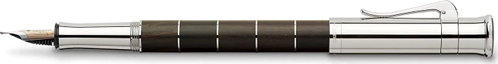 Graf von Faber-Castell Classic Anello grenadill/silber, rechte Hand, extra fein