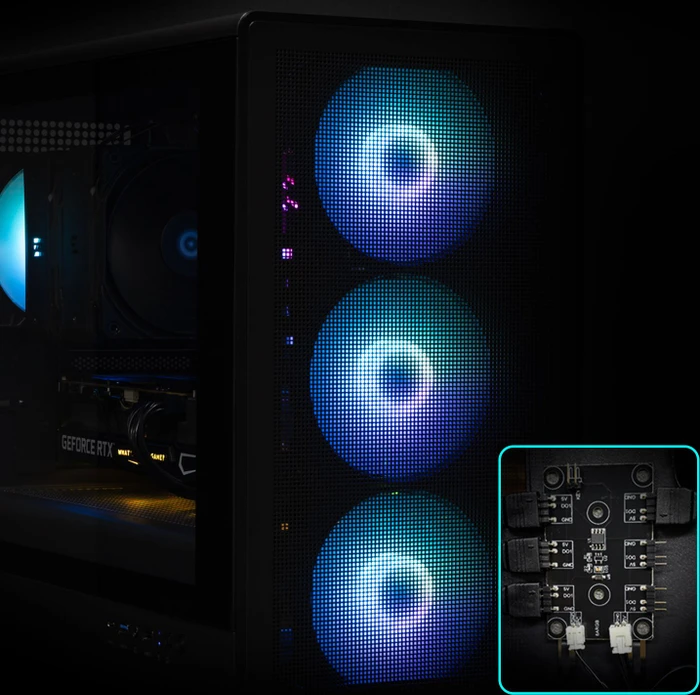 Zalman M5 Black, Glasfenster