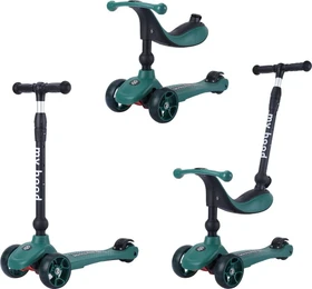 My Hood Kick'n'Ride Kickboard blau