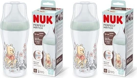 NUK Perfect Match Trinkflasche, 3+M, 260ml, disney winnie puuh