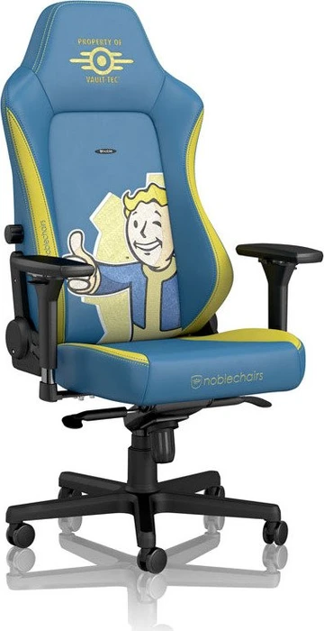 noblechairs Hero Fallout Vault Tec Edition Gamingstuhl, blau/gelb