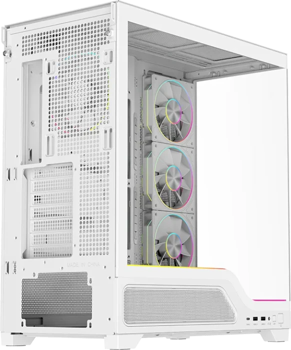 iTek Showbui Wave 82W White, Glasfenster