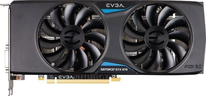 EVGA GeForce GTX 970 SSC ACX 2.0+, 4GB GDDR5, DVI, HDMI, 3x DP