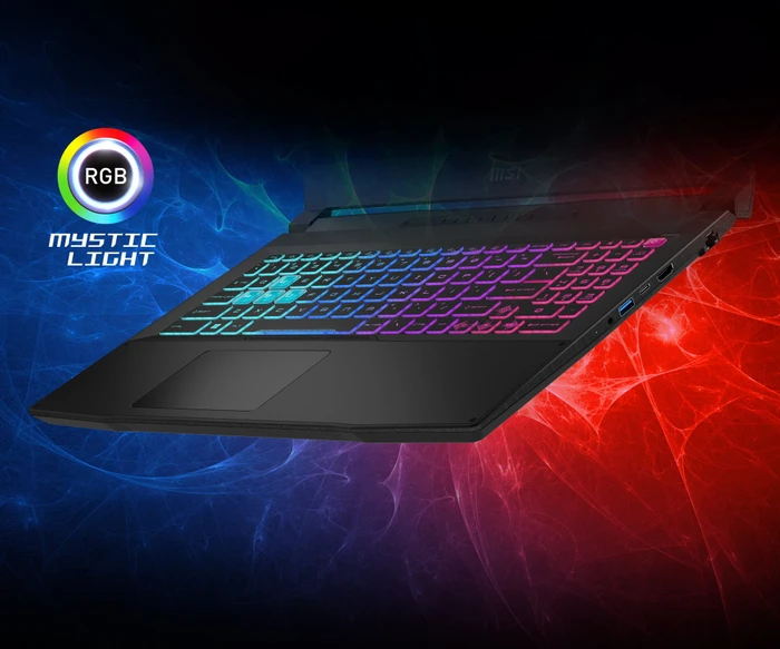 MSI Katana 15 B13VFK-2212, Core Black, Core i7-13620H, 16GB RAM, 512GB SSD, GeForce RTX 4060, DE