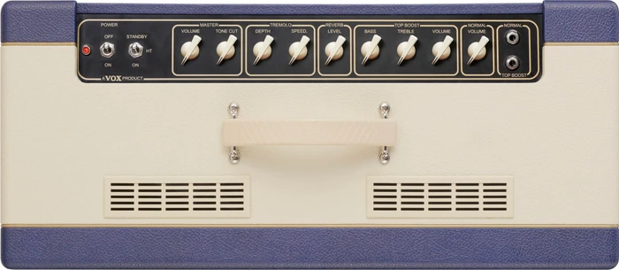 VOX AC15C1 Custom Limited Edition Two Tone Blue & Cream
