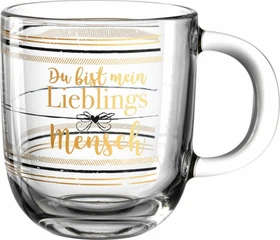 Leonardo Emozione Teetasse 400ml du bist mein lieblingsmensch