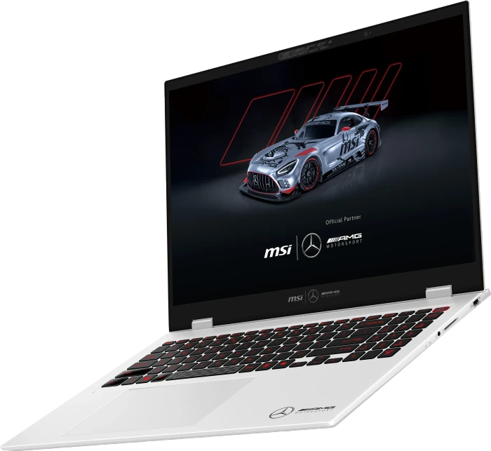 MSI Prestige 16 AI+ Mercedes-AMG Motorsport B2VMG-209, Urban Silver, Core Ultra 9 288V, 32GB RAM, 2TB SSD, DE
