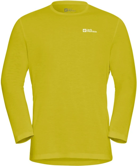 Jack Wolfskin Vonnan Funktionsshirt langarm chartreuse (Herren)