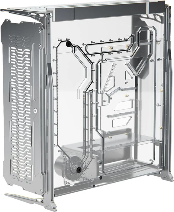 Singularity Computers Spectre [3.0], silber, Acrylfenster