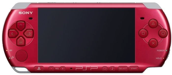 Sony PlayStation Portable Grundgerät Slim & Lite, Radiant Red