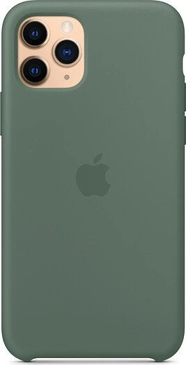 Apple Silikon Case für iPhone 11 Pro piniengrün