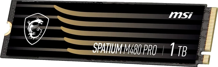 MSI Spatium M480 Pro 1TB, M.2 2280 / M-Key / PCIe 4.0 x4