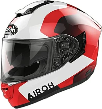 Airoh ST.501 Dock weiß/rot/schwarz