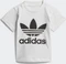 adidas Trefoil T-Shirt kurzarm weiß/schwarz (Junior) Vorschaubild