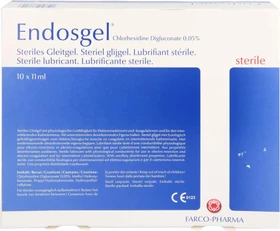 Farco-Pharma Endosgel steriles Gleitgel, 110ml (10x 11ml)