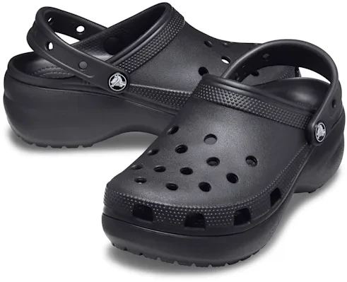 Crocs Classic Platform schwarz (Damen)