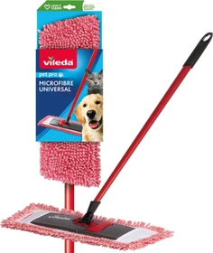 Vileda Pet Pro Microfibre Universal Bodenwischer rot