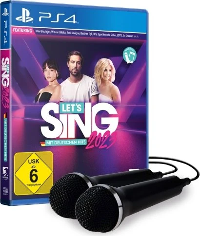 Let's Sing 2023 - inkl. 2 Mikrofone (PS4)