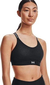 Under Armour Infinity Mid Sport-BH schwarz/weiß (Damen)