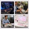 Epomaker TH65 Wireless, Pink, rosa, LEDs RGB, hot-swap, Epomaker Clear, USB/Bluetooth, US Vorschaubild