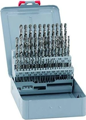 Alpen HSS Cobalt RN KM50 Metallspiralbohrer-Sortiment inkl. Werkzeugbox, 50-tlg.