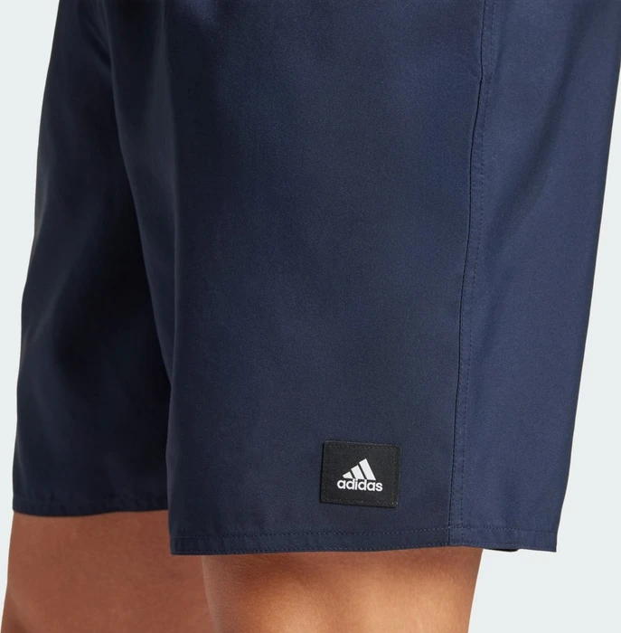 adidas Solid CLX Classic-Length Badeshorts legend ink/black (Herren)
