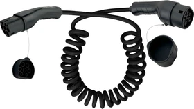 InLine EV Spiral-Autoladekabel, 11kW, 5m Spiralkabel
