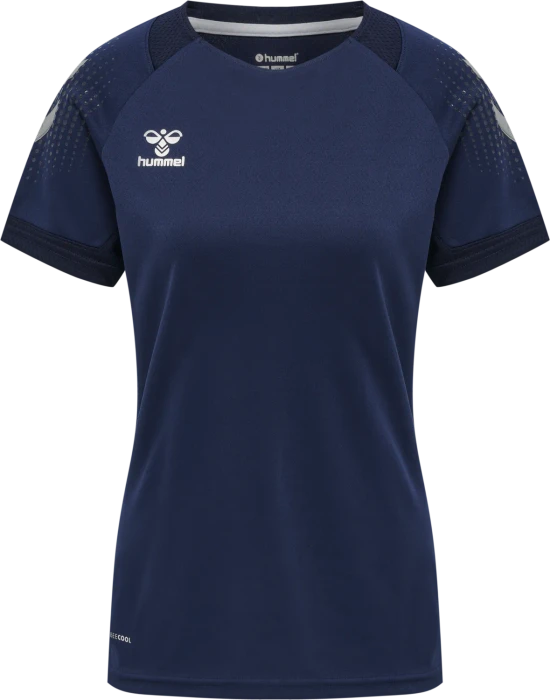 hummel Lead Poly Trikot kurzarm marine (Damen)
