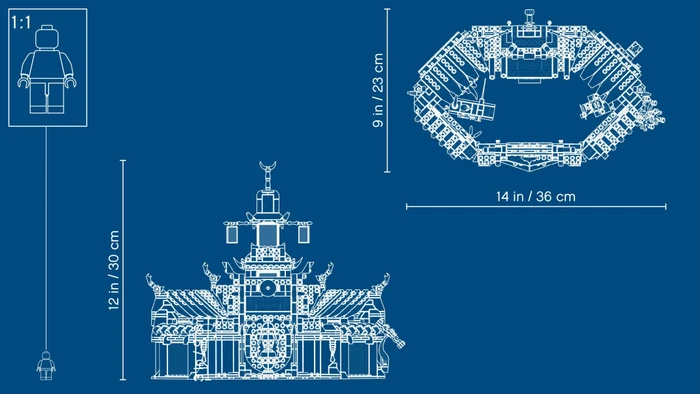 LEGO Ninjago Legacy - Kloster des Spinjitzu