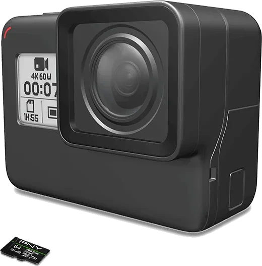 PNY Pro Elite Prime R200/W110 64GB, UHS-I U3, A2, Class 10, 3er-Pack