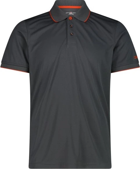 CMP Einfarbiges Pique Poloshirt kurzarm (Herren)