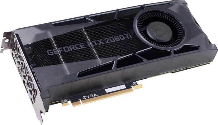 EVGA GeForce RTX 2080 Ti Gaming, 11GB GDDR6, HDMI, USB-C, 2x DP