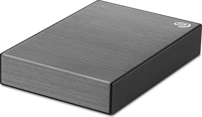 Seagate One Touch Portable HDD, Space Gray, 5TB, +Rescue, USB 3.0 Micro-B