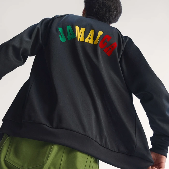 adidas Jamaika x Bob Marley Originals Trainingsjacke schwarz (Herren)