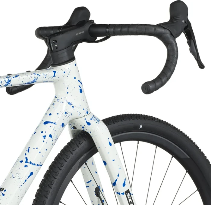 Scott Addict Gravel 30 white/splatter blue Modell 2026