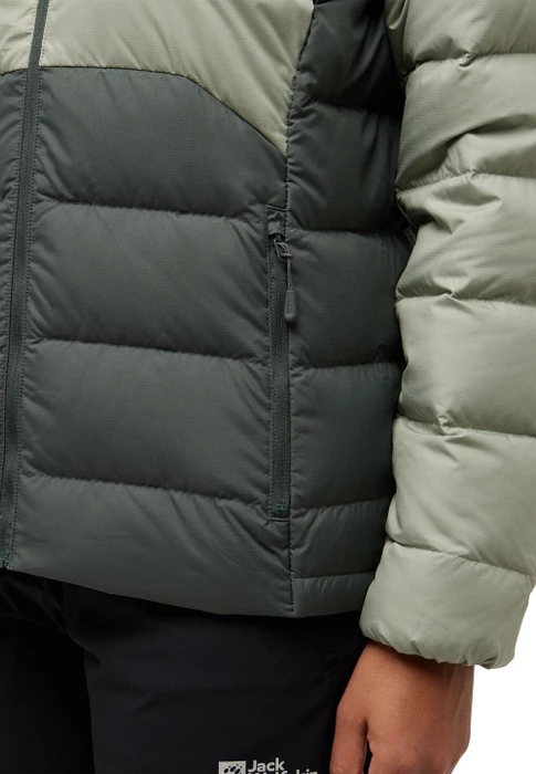 Jack Wolfskin Ather Down Hoody Funktionsjacke slate green (Damen)