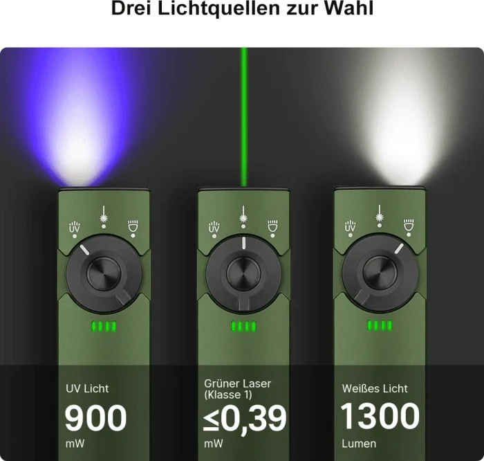 OLight Arkfeld Pro EDC Taschenlampe od green